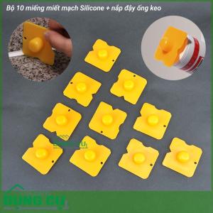 Bộ 10 miếng nhựa vuốt keo silicon