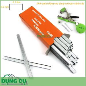 Hộp ghim bấm 604C 10000 kim cho dụng cụ buộc cành cây tự động