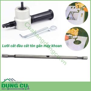 Lưỡi cắt đầu kít cắt tôn gắn máy khoan
