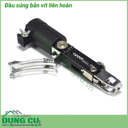 Súng bắn vít liên hoàn lắp máy khoan