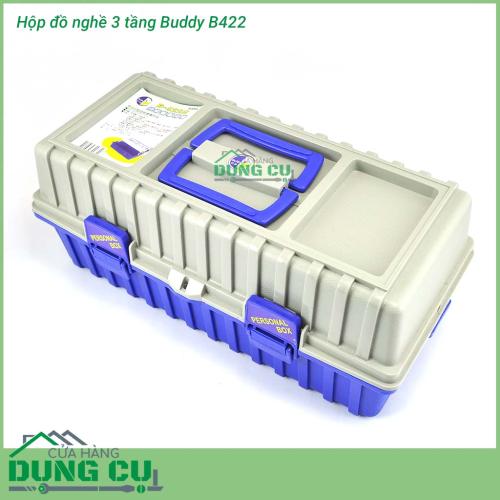 Hộp đồ nghề nhiều ngăn Buddy B-422