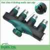 Van chia 4 đường nước có khóa cao cấp