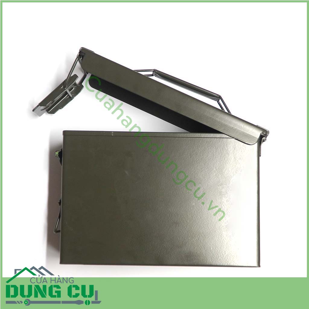 Hộp tiếp đạn-hộp đựng dụng cụ loại nhỏ được làm từ thép cao cấp bảo đảm độ bền đẹp phù hợp để đựng các dụng cụ sửa chữa, các dụng cụ của thợ.
