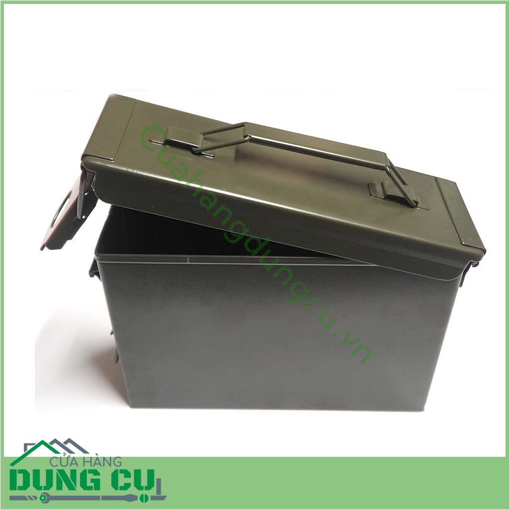 Hộp tiếp đạn-hộp đựng dụng cụ loại nhỏ được làm từ thép cao cấp bảo đảm độ bền đẹp phù hợp để đựng các dụng cụ sửa chữa, các dụng cụ của thợ.