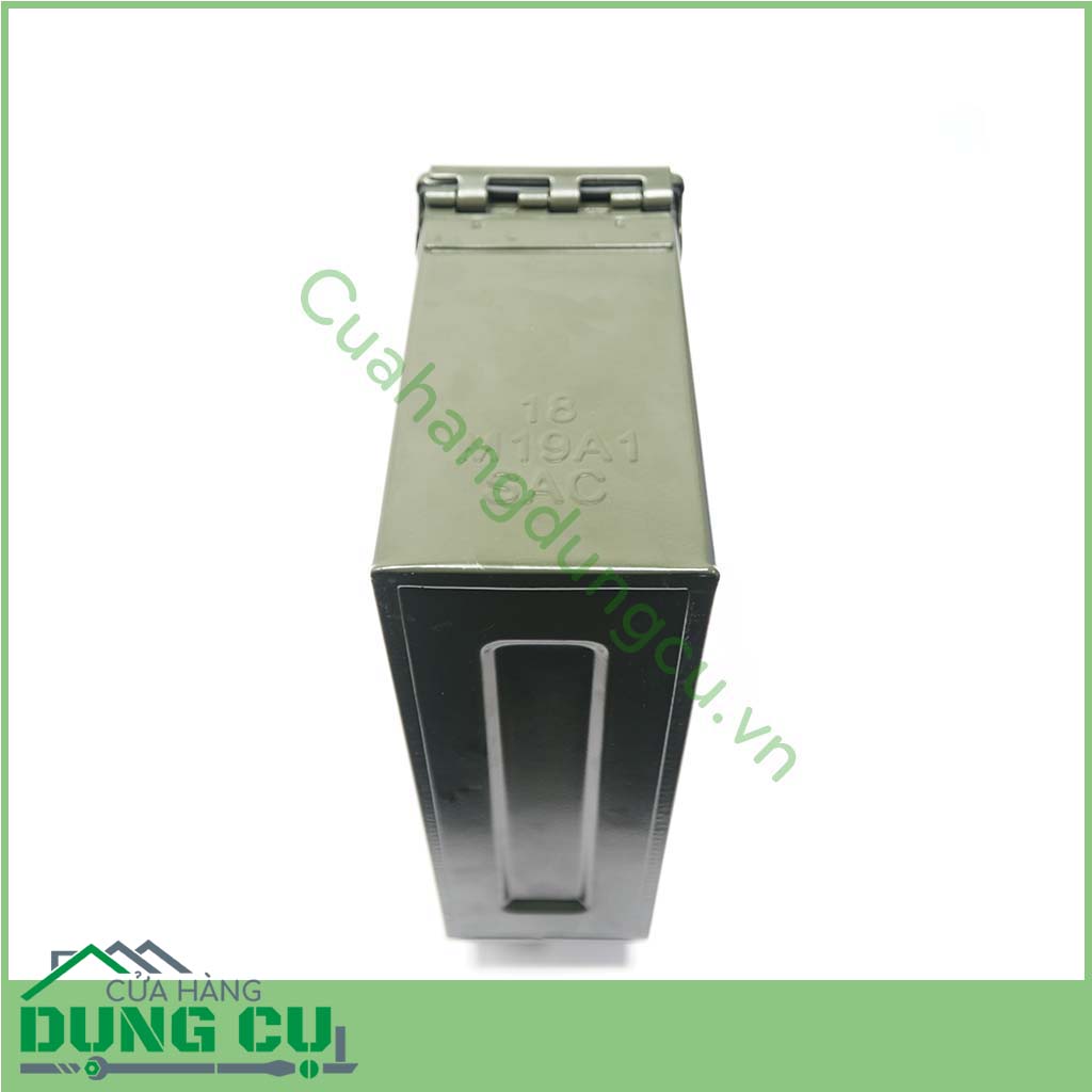 Hộp tiếp đạn-hộp đựng dụng cụ loại nhỏ được làm từ thép cao cấp bảo đảm độ bền đẹp phù hợp để đựng các dụng cụ sửa chữa, các dụng cụ của thợ.