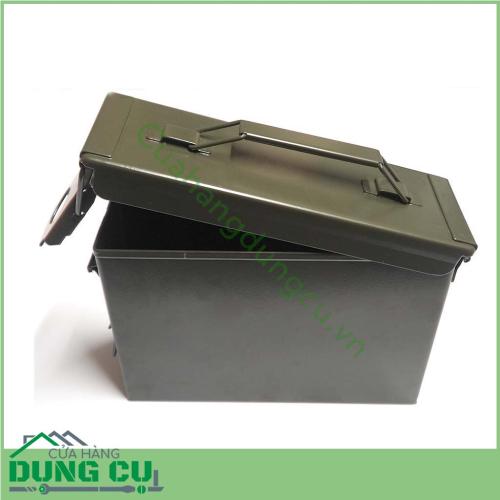 Hộp tiếp đạn-hộp đựng dụng cụ loại nhỏ được làm từ thép cao cấp bảo đảm độ bền đẹp phù hợp để đựng các dụng cụ sửa chữa, các dụng cụ của thợ.