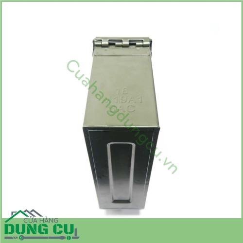 Hộp tiếp đạn-hộp đựng dụng cụ loại nhỏ được làm từ thép cao cấp bảo đảm độ bền đẹp phù hợp để đựng các dụng cụ sửa chữa, các dụng cụ của thợ.