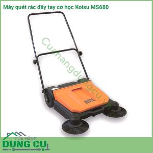 Máy quét rác đẩy tay cơ học Koisu MS680