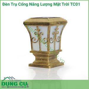 Đèn trụ cổng năng lượng mặt trời TC01