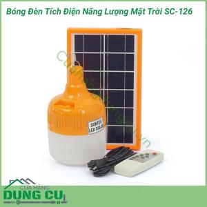 Bóng đèn tích điện năng lượng mặt trời SC-126