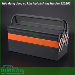 Hộp đựng dụng cụ cỡ lớn bằng kim loại Harden