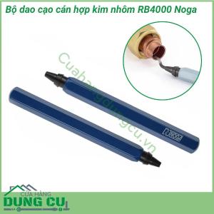 Dao cạo gọt Bavia cán hợp kim nhôm RB4000 Noga