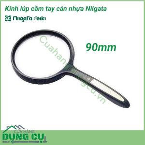 Kính lúp cầm tay 90mm cán nhựa No.7515 Niigata