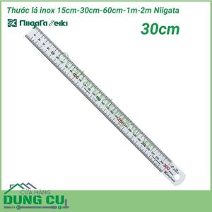 Thước lá inox 30cm ST-300 Niigata