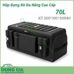 Hộp đựng đồ đa năng để cốp xe ô tô 70L 