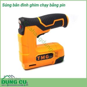 Súng bắn ghim bằng pin TMG