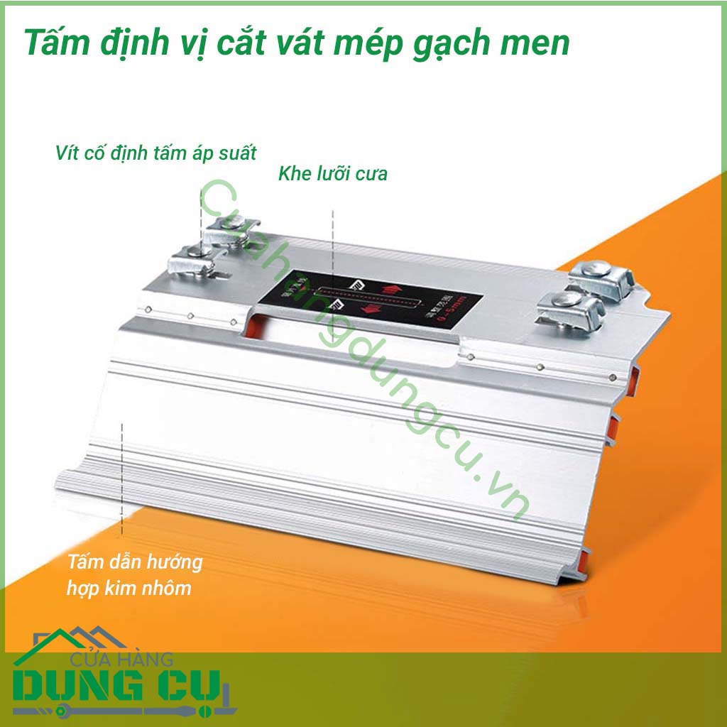 Chân đế máy cắt mài cạnh 45 độ giúp cắt gạch góc nghiêng 45 độ 