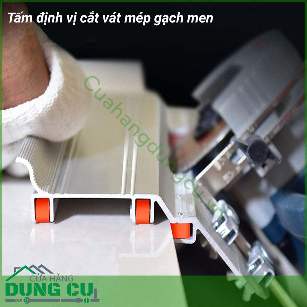 Chân đế máy cắt mài cạnh 45 độ giúp cắt gạch góc nghiêng 45 độ 