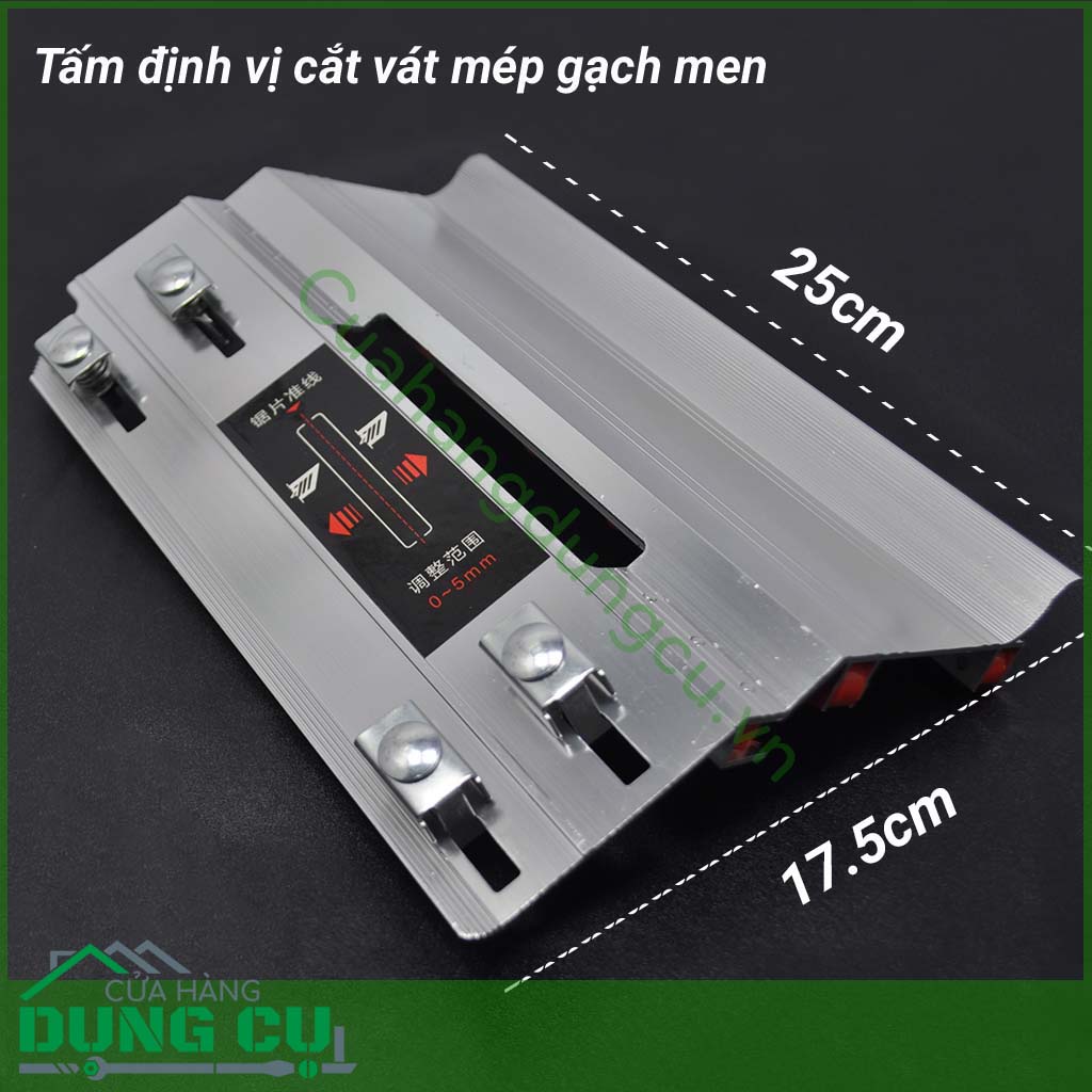 Chân đế máy cắt mài cạnh 45 độ giúp cắt gạch góc nghiêng 45 độ 