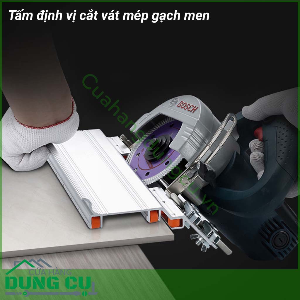 Chân đế máy cắt mài cạnh 45 độ giúp cắt gạch góc nghiêng 45 độ 