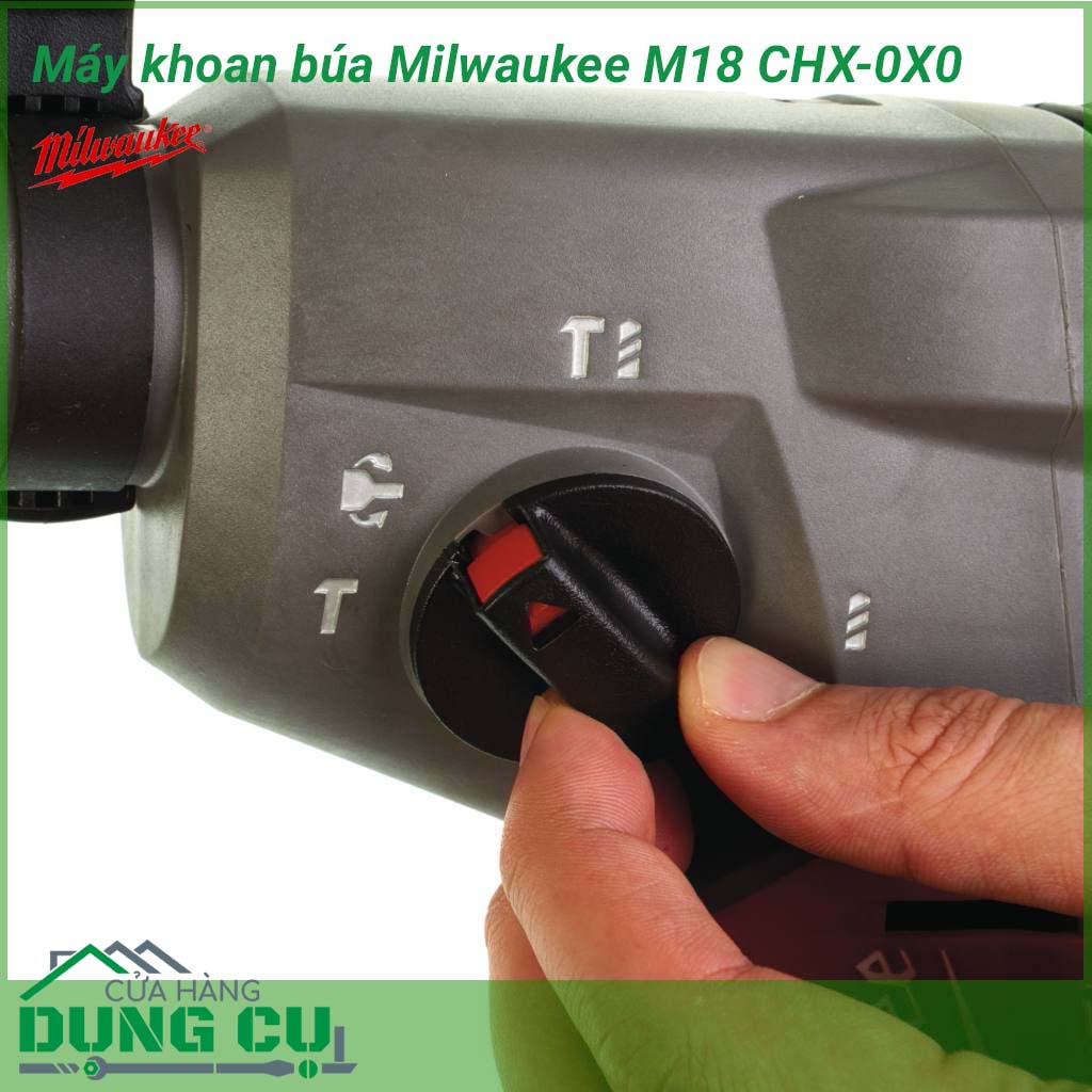Máy khoan búa Milwaukee M18 CHX-0X0 lựa chọn thông minh cho các nhu cầu khoan phá bê tông chuyên nghiệp trong ngành xây dựng. Sở hữu hàng loạt các tính năng hiện đại cho khả năng xử lý công việc một cách nhanh chóng và dễ dàng.