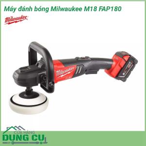 Máy đánh bóng Milwaukee M18 FAP180-502X (2pin x 5.0Ah, 1 sạc)