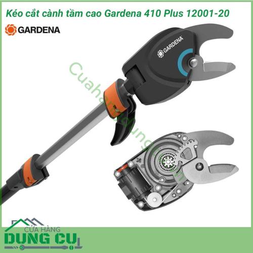 Kéo cắt cành tầm cao Gardena 410 Plus 12001-20 là sản phẩm mới với chất lượng cao, dễ dàng sử dụng mang đến sự tiện lợi cho người dùng. Với nhiều thay đổi mới trong thiết kế cũng như chất lượng vật liệu sản xuất đem lại sự hiệu quả khi làm việc.