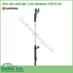 Dụng cụ cắt cành trên cao dài 1,2m Gardena 12010-20 được chế tạo để sử dụng ở những nơi có không gian nhỏ hẹp giúp cắt cành cây hoặc cắt tỉa bụi cây rậm rạp một cách dễ dàng. 