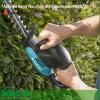 Máy tỉa hàng rào cây cảnh chạy điện Gardena 09832-20 với thiết kế nhỏ gọn bằng chất liệu cao cấp và lưỡi cưa được gia công đặc biệt cho khả năng hoạt động mạnh mẽ, sắc bén, tạo độ rắn chắc và độ bền tuyệt đối cho sản phẩm.
