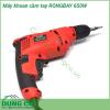 Máy khoan RONGBAY cầm tay 650W được người sử dụng tin dùng bởi những tính năng nổi bật như máy hoạt động khỏe khoắn, đem lại hiệu quả cao trong công việc. Ngoài ra, máy còn có kết cấu nhỏ gọn, đem lại sự nhẹ nhàng, tiện dụng. 