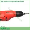 Máy khoan RONGBAY cầm tay 650W được người sử dụng tin dùng bởi những tính năng nổi bật như máy hoạt động khỏe khoắn, đem lại hiệu quả cao trong công việc. Ngoài ra, máy còn có kết cấu nhỏ gọn, đem lại sự nhẹ nhàng, tiện dụng. 