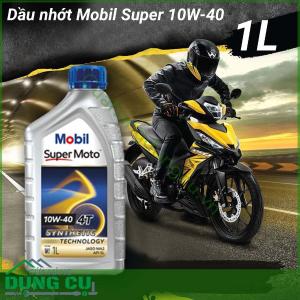 Dầu nhớt xe máy Mobil Super 10W-40 1L