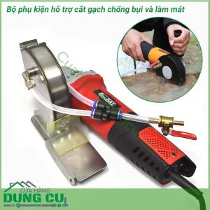 Bộ phụ kiện hỗ trợ cắt gạch chống bụi và làm mát