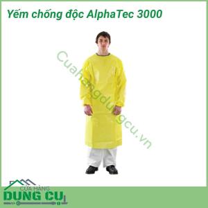 Yếm chống hóa chất AlphaTec 3000