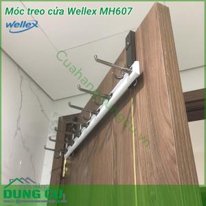 Móc treo quần áo sau cửa Wellex MH607