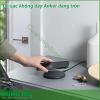 Đế sạc không dây Anker dáng tròn sở hữu tính năng thông minh vô cùng tiện lợi vì không cần cắm dây sạc, chỉ cần đặt điện thoại lên và thế là pin sẽ được sạc đầy cực tiện