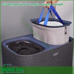 Giỏ đựng quần áo 2 ngăn Joseph Joseph
