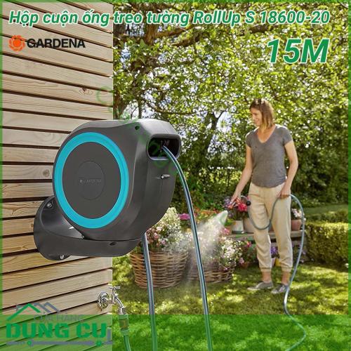 Bộ dây tưới treo tường cuốn tự động Gardena 15M 18600-20 được sản xuất trên dây chuyền tiên tiến hiện đại với chất liệu nhựa HDPE cao cấp cho độ bền cao. Chịu được thời tiết khắc nghiệt ngoài trời, và những tác động ngoại lực mạnh từ bên ngoài.