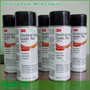 Sơn xịt cách điện 3M 1602 màu đỏ