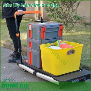 Bàn Diy biến hình đa năng gấp gọn