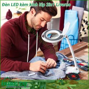 Đèn Led kèm kính lúp 2in1 Livarno