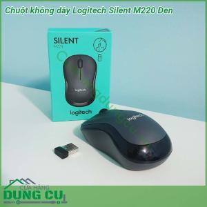 Chuột không dây Logitech M220 Silent