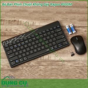 Bộ bàn phím chuột không dây Rapoo 8000M