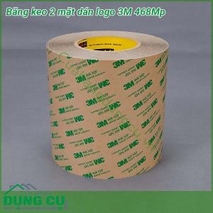 Băng keo 2 mặt dán logo 3M 468Mp
