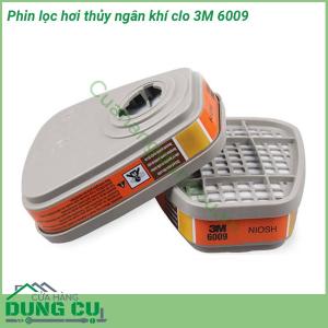 Phin lọc hơi thủy ngân khí clo 3M 6009