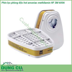 Phin lọc phòng độc hơi amoniac methilamin HF 3M 6006