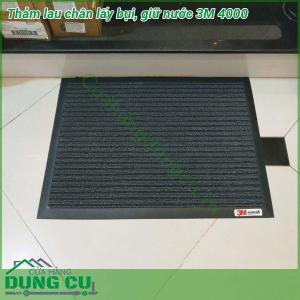 Thảm lau chân lấy bụi, giữ nước 3M 4000
