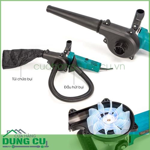 Bộ phụ kiện chuyển đổi máy mài góc máy cắt thành máy thổi hút bụi