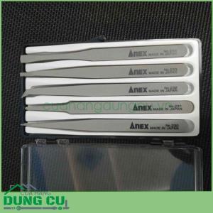 Bộ 5 nhíp gắp linh kiện bằng nhựa No.230-5S Anex