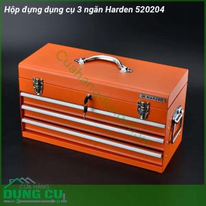 Hộp đựng dụng cụ 3 ngăn Harden 520204